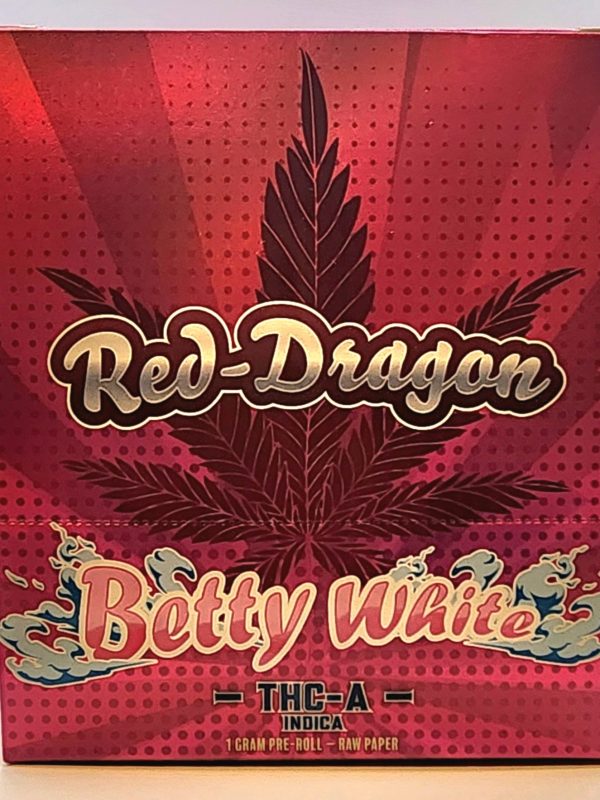 Betty White Indica Preroll — 15 Pack