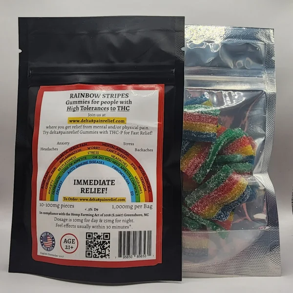 Rainbow Stripes Gummies